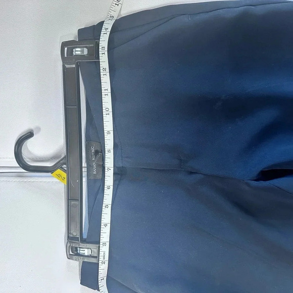 Banana Republic Blue Trousers Dress Pants with Straight Leg Design - Picture 5 of 6